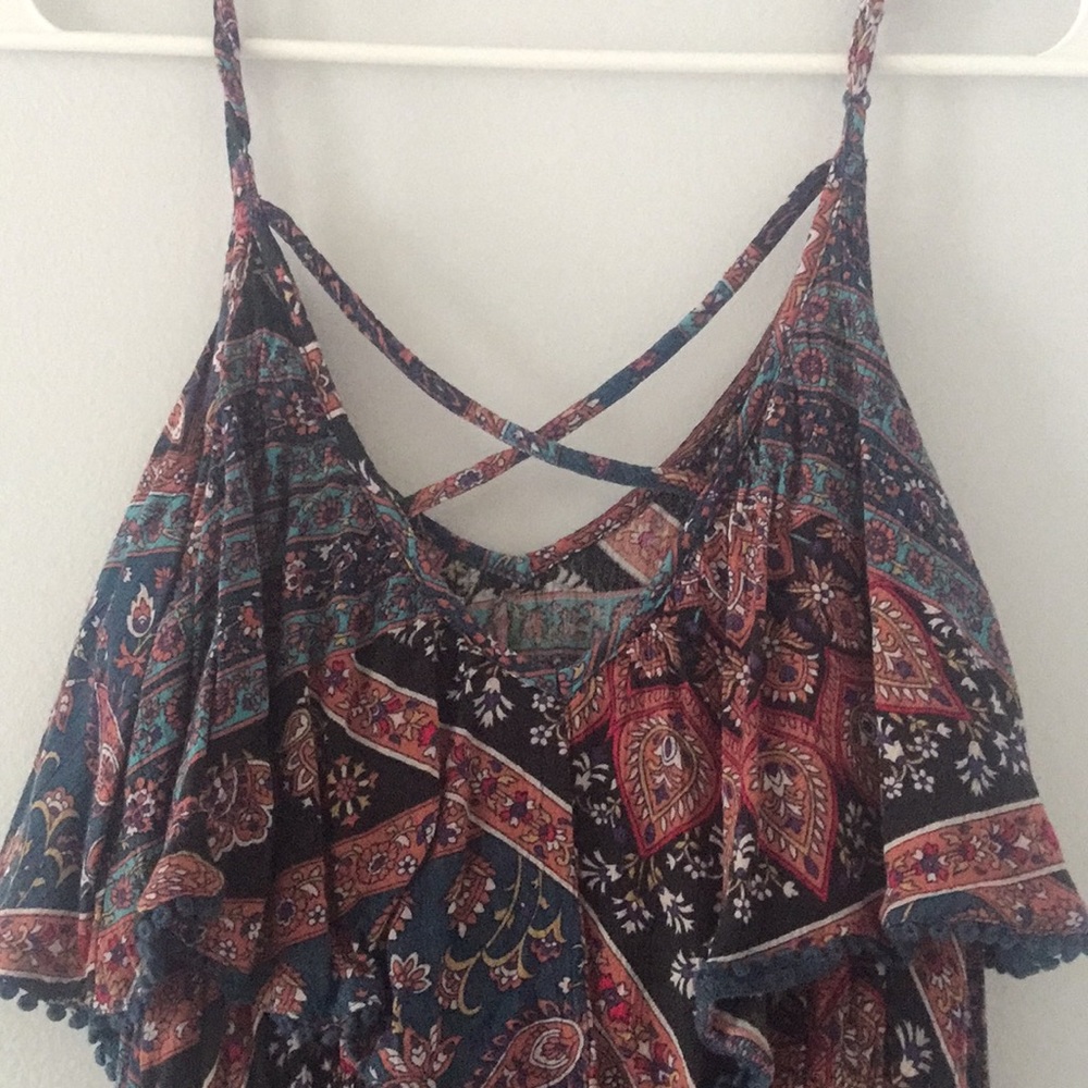 Long crossed back Dress